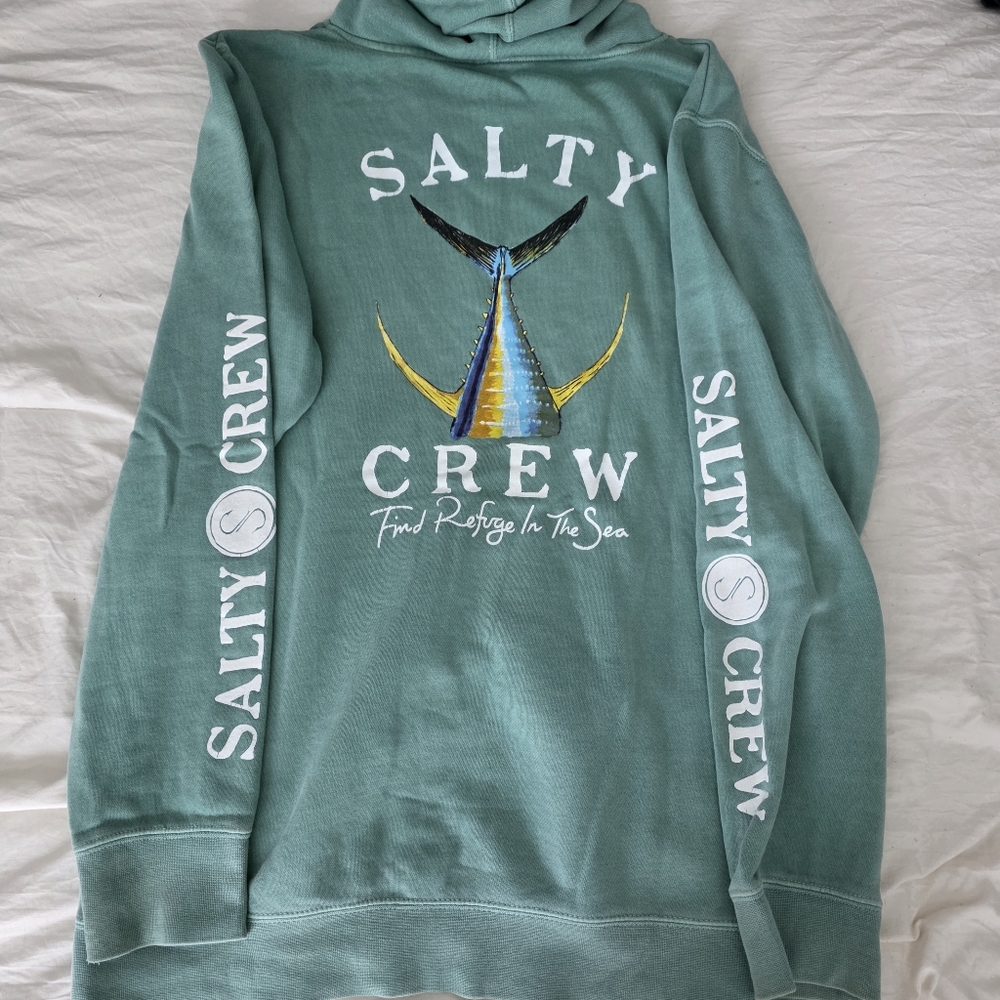 Salty Crew Tailed Boyfriend Hoodie L - Picture 3 of 7